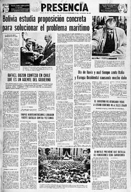 Presencia, edición del 5 de noviembre de 1966