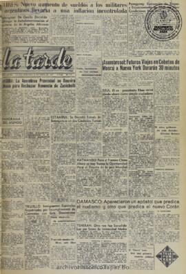 La Tarde, edición del 28 de abril de 1960