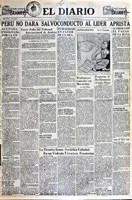 El Diario, edición del 14 de junio de 1951