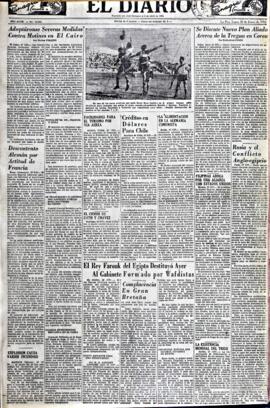 El Diario, edición del 28 de enero de 1952