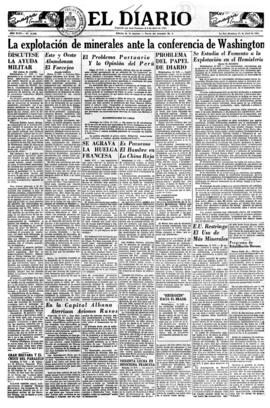 El Diario, edición del 1 de abril de 1951