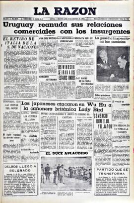 La Razón, edición del 13 de diciembre de 1937