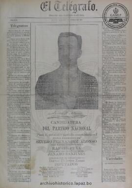El Telegrafo, edición del 7 de enero de 1896