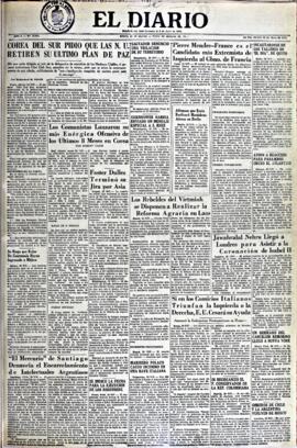 El Diario, edición del 30 de mayo de 1953