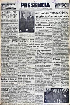 Presencia, edición del 12 de junio de 1964