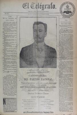 El Telegrafo, edición del 7 de noviembre de 1895