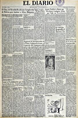 El Diario, edición del 14 de enero de 1953