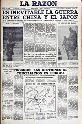 La Razón, edición del 27 de julio de 1937