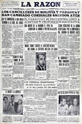 La Razón, edición del 25 de diciembre de 1936