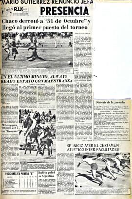 Presencia, edición del 28 de junio de 1965