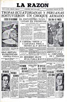 La Razón, edición del 7 de marzo de 1936
