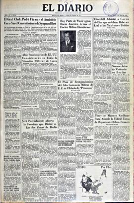 El Diario, edición del 23 de junio de 1953