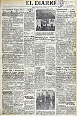 El Diario, edición del 8 de febrero de 1953