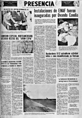 Presencia, edición del 31 de julio de 1966