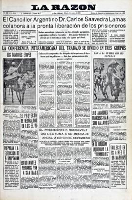 La Razón, edición del 4 de enero de 1936