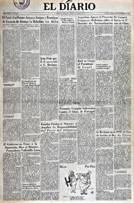 El Diario, edición del 11 de diciembre de 1952