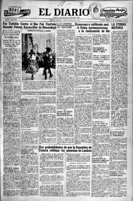 El Diario, edición del 11 de noviembre de 1954