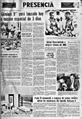 Presencia, edición del 1 de junio de 1966