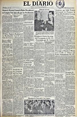 El Diario, edición del 27 de enero de 1953