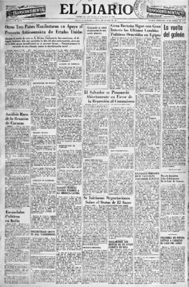 El Diario, edición del 10 de marzo de 1954