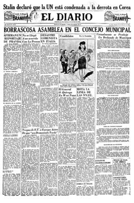 El Diario, edición del 17 de febrero de 1951