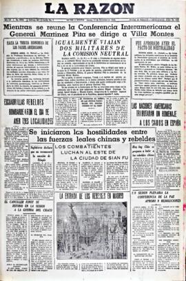 La Razón, edición del 17 de diciembre de 1936