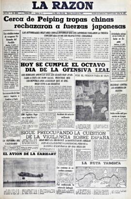 La Razón, edición del 13 de julio de 1937