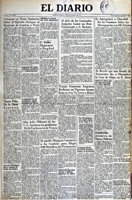 El Diario, edición del 18 de mayo de 1953