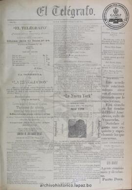 El Telegrafo, edición del 5 de mayo de 1894