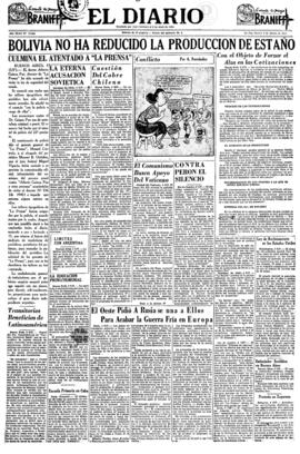 El Diario, edición del 6 de marzo de 1951