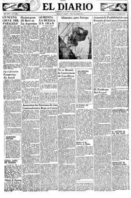El Diario, edición del 2 de abril de 1951