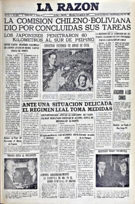 La Razón , edición del 4 de agosto de 1937