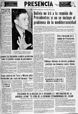 Presencia, edición del 9 de octubre de 1966