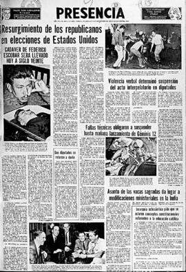 Presencia, edición del 9 de noviembre de 1966