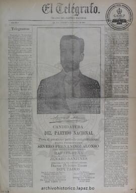 El Telegrafo, edición del 16 de enero de 1896