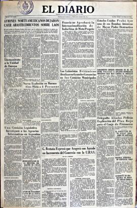 El Diario, edición del 9 de mayo de 1953