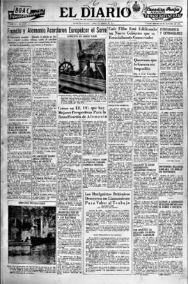 El Diario, edición del 26 de octubre de 1954