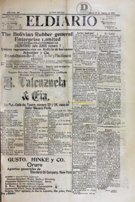 El Diario, edición del 17 de agosto de 1905