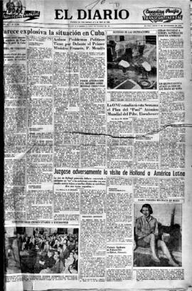 El Diario, edición del 1 de noviembre de 1954