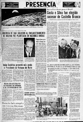 Presencia, edición del 4 de octubre de 1966