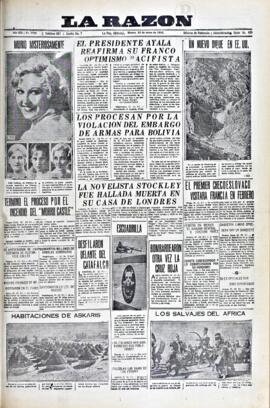 La Razón, edición del 28 de enero de 1936