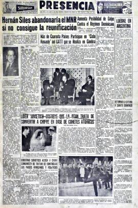 Presencia, edición del 5 de mayo de 1964