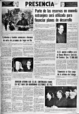 Presencia, edición del 13 de enero de 1966