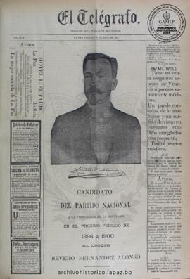 El Telegrafo, edición del 24 de mayo de 1895