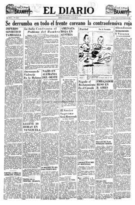 El Diario, edición del 19 de febrero de 1951