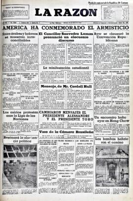 La Razón, edición del 13 de junio de 1936