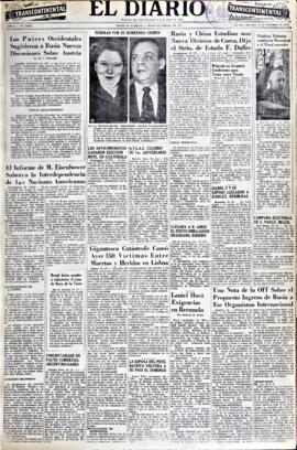 El Diario, edición del 25 de noviembre de 1953