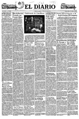 El Diario, edición del 15 de mayo de 1951