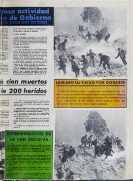 CERCA DE 100 MUERTOS Y 200 HERIDOS. (1971, 22 de agosto). Hoy [La Paz, Bolivia], p. 5.