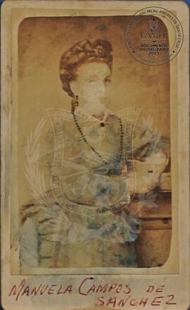Retrato de Manuela Campos de Sánchez